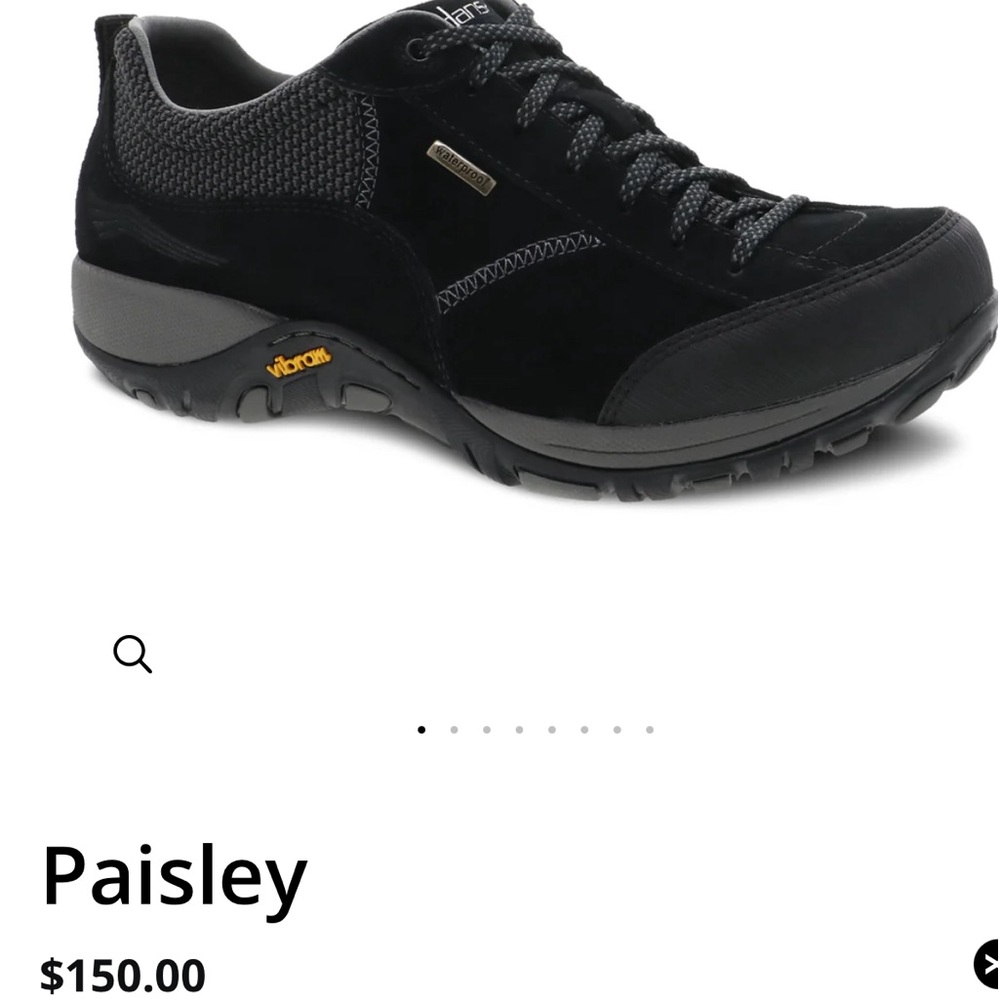 Black paisley DANSKO sneakers